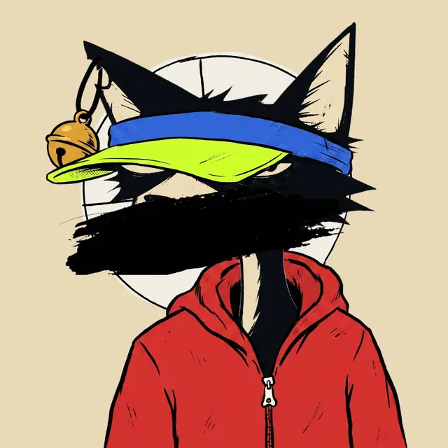Broker #1416, a screenprinted alley cat.