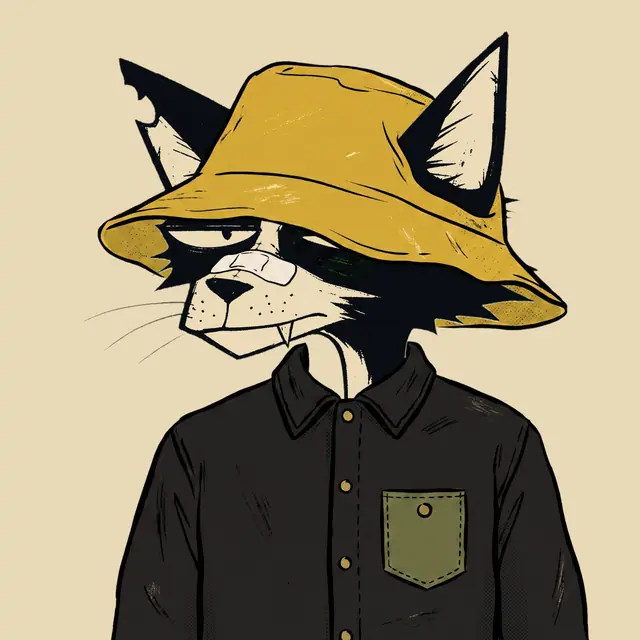 Broker #1424, a screenprinted alley cat.