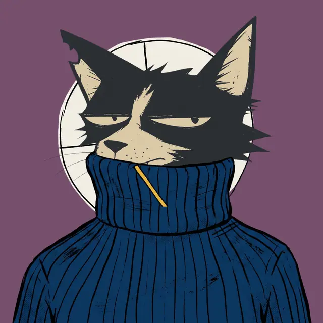 Broker #1553, a screenprinted alley cat.