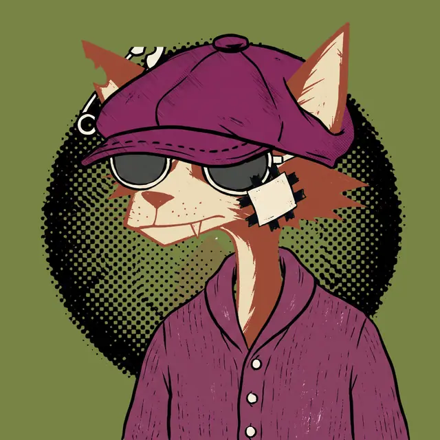 Broker #1562, a screenprinted alley cat.