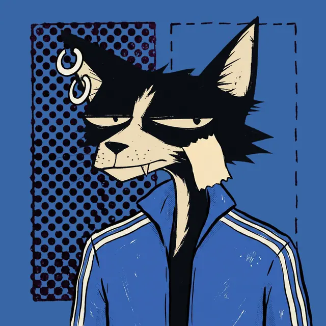 Broker #1606, a screenprinted alley cat.