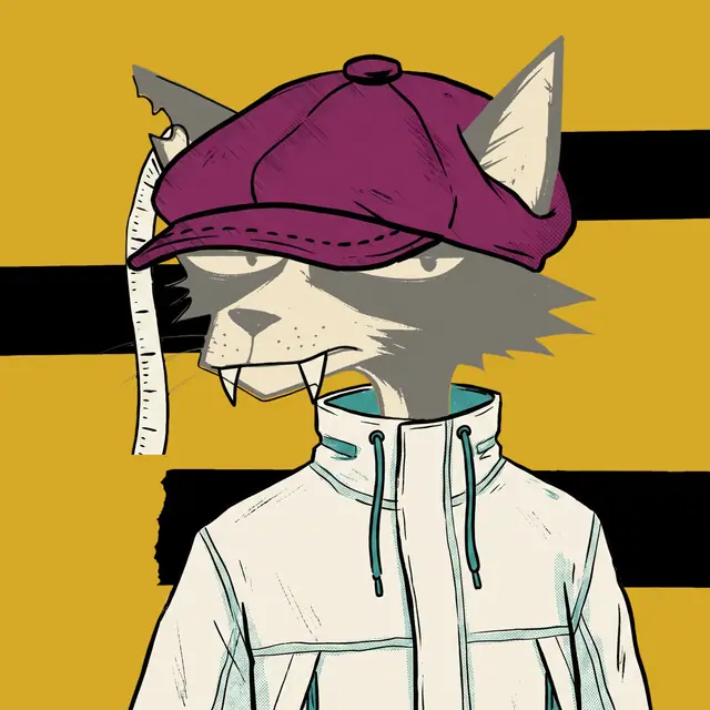 Broker #1656, a screenprinted alley cat.