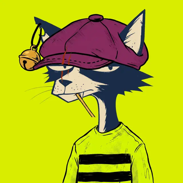 Broker #1723, a screenprinted alley cat.