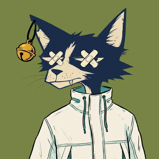 Broker #1926, a screenprinted alley cat.