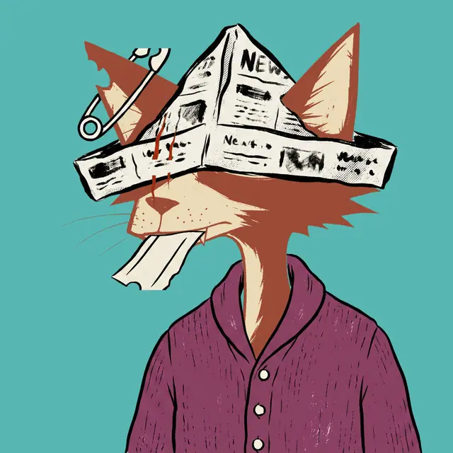 Broker #1932, a screenprinted alley cat.