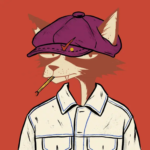 Broker #2004, a screenprinted alley cat.